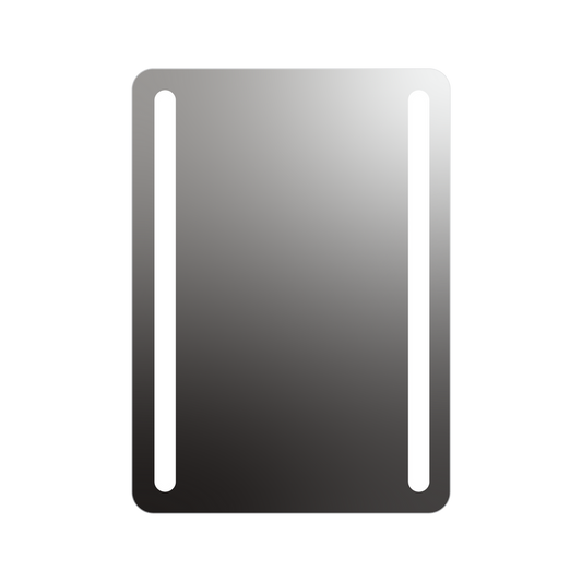 Seura Lumin 30" W x 42" H None Dimming Rounded Rectangle LED Lighted Mirror