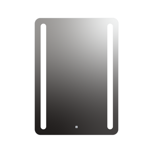 Seura Lumin 30" W x 42" H Touch Control Dimming Rounded Rectangle LED Lighted Mirror