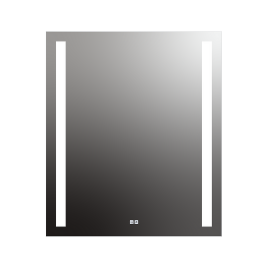 Seura Lumin 36" W x 42" H Touch Control Dimming and Defogger LED Lighted Mirror