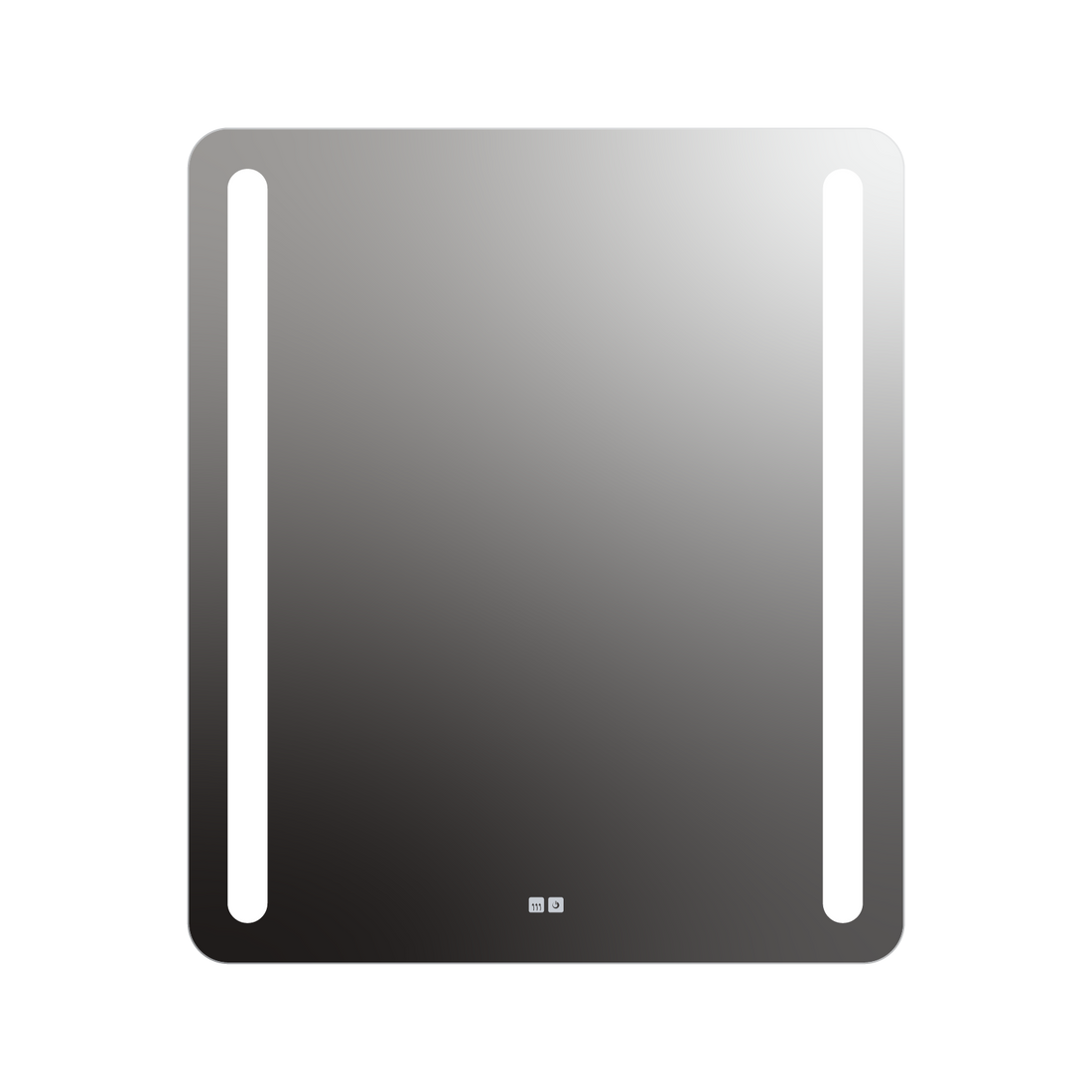 Seura Lumin 36" W x 42" H Touch Control Dimming and Defogger Rounded Rectangle LED Lighted Mirror