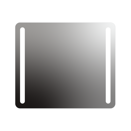 Seura Lumin 42" W x 36" H None Dimming Rounded Rectangle LED Lighted Mirror