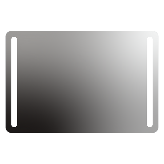 Seura Lumin 54" W x 36" H None Dimming Rounded Rectangle LED Lighted Mirror