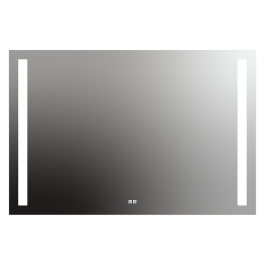 Seura Lumin 54" W x 36" H Touch Control Dimming and Defogger LED Lighted Mirror