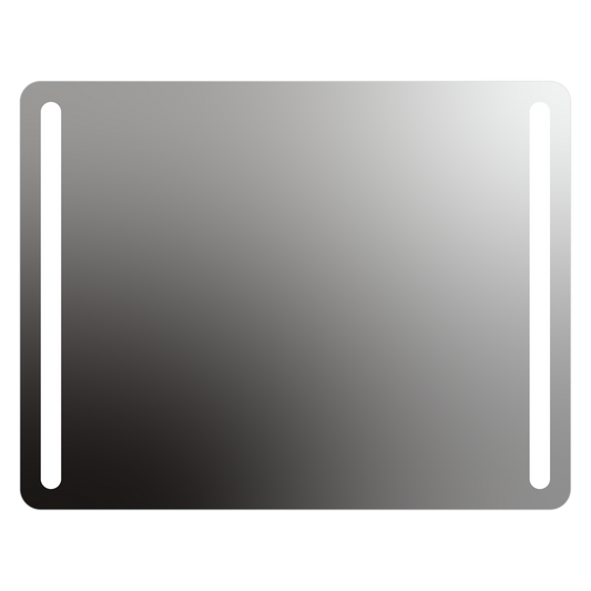 Seura Lumin 54" W x 42" H Wall Switch Dimming Rounded Rectangle LED Lighted Mirror