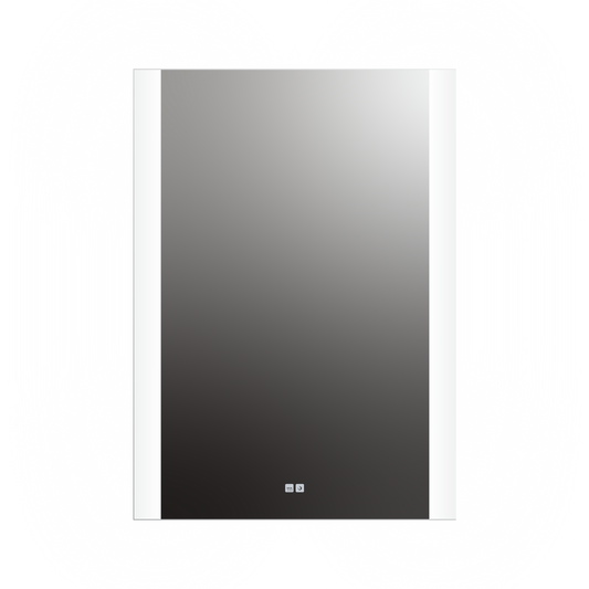 Seura Veda 30" W x 42" H Touch Control Dimming and Defogger LED Lighted Rounded Rectangle Mirror
