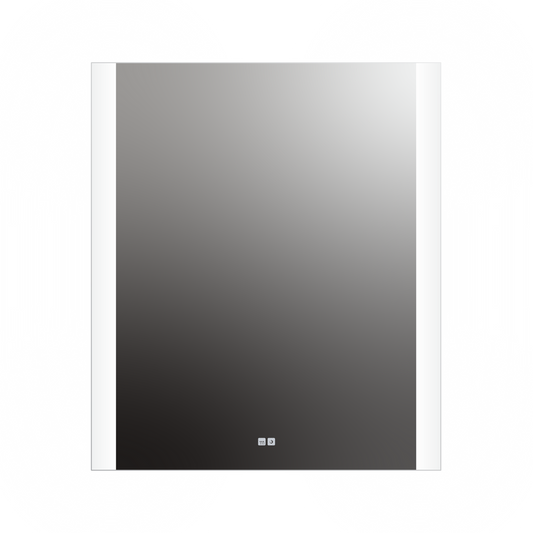 Seura Veda 36" W x 42" H Touch Control Dimming and Defogger LED Lighted Rounded Rectangle Mirror
