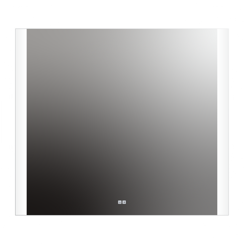 Seura Veda 48" W x 42" H None Dimming LED Lighted Rounded Rectangle Mirror