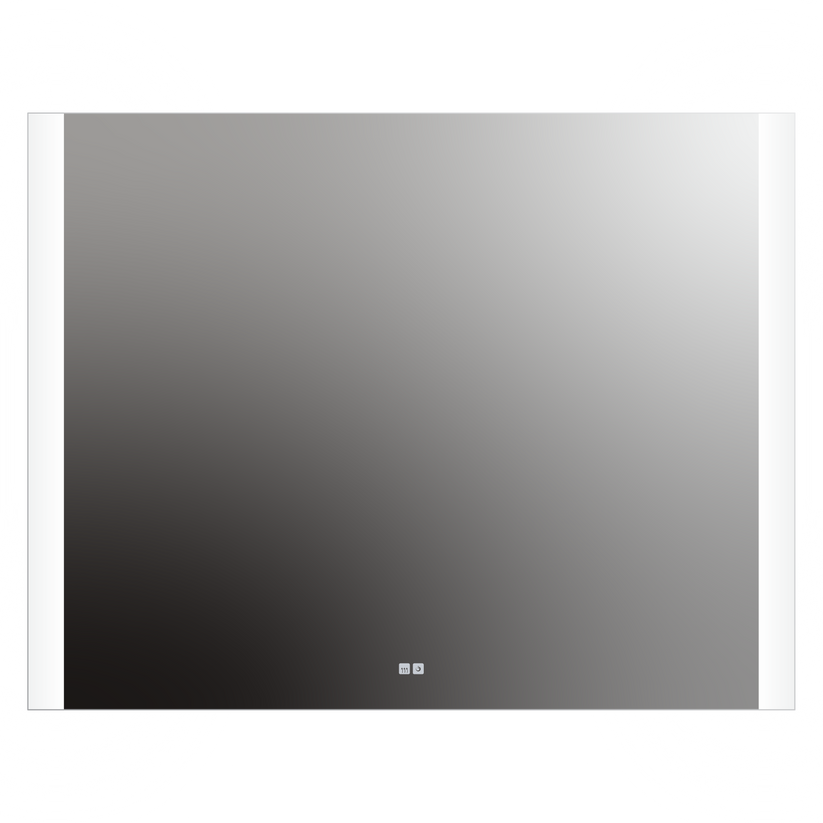 Seura Veda 54" W x 42" H Touch Control Dimming and Defogger LED Lighted Rounded Rectangle Mirror
