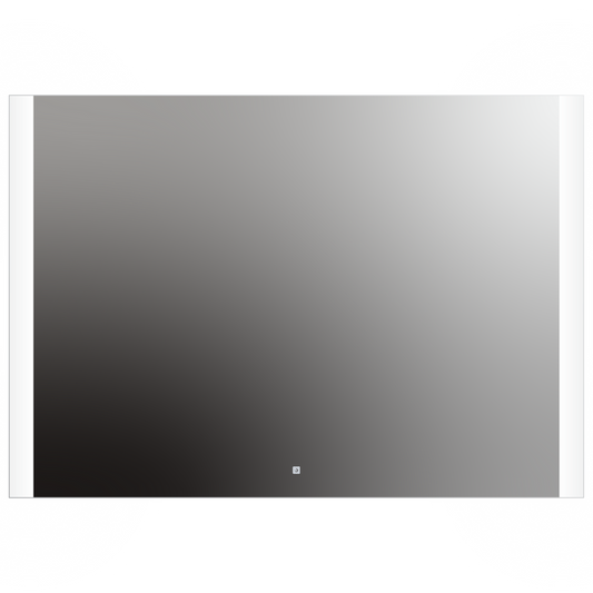 Seura Veda 60" W x 42" H Touch Control Dimming LED Lighted Rounded Rectangle Mirror