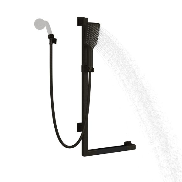 PULSE ShowerSpas Seville 2.5 GPM Multi-Function Handshower Oil Rubbed Bronze Left Slide Bar