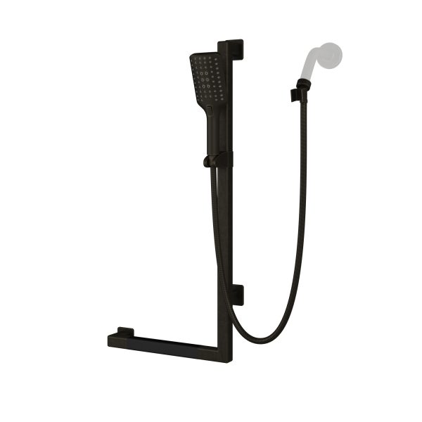 PULSE ShowerSpas Seville 2.5 GPM Multi-Function Handshower Oil Rubbed Bronze Right Slide Bar
