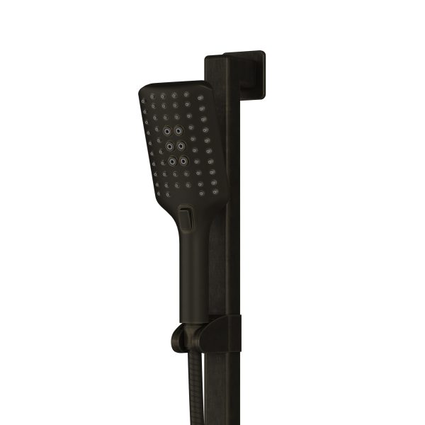 PULSE ShowerSpas Seville 2.5 GPM Multi-Function Handshower Oil Rubbed Bronze Right Slide Bar