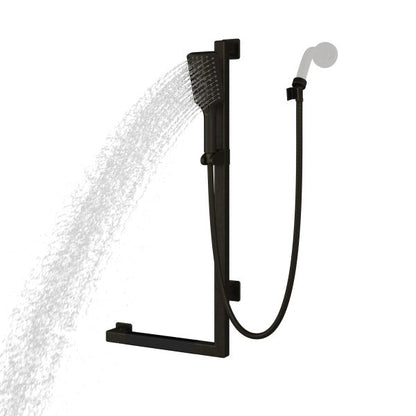 PULSE ShowerSpas Seville 2.5 GPM Multi-Function Handshower Oil Rubbed Bronze Right Slide Bar