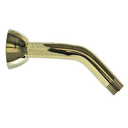 Speakman 7" Polished Brass Wall Mount Shower Arm and Flange