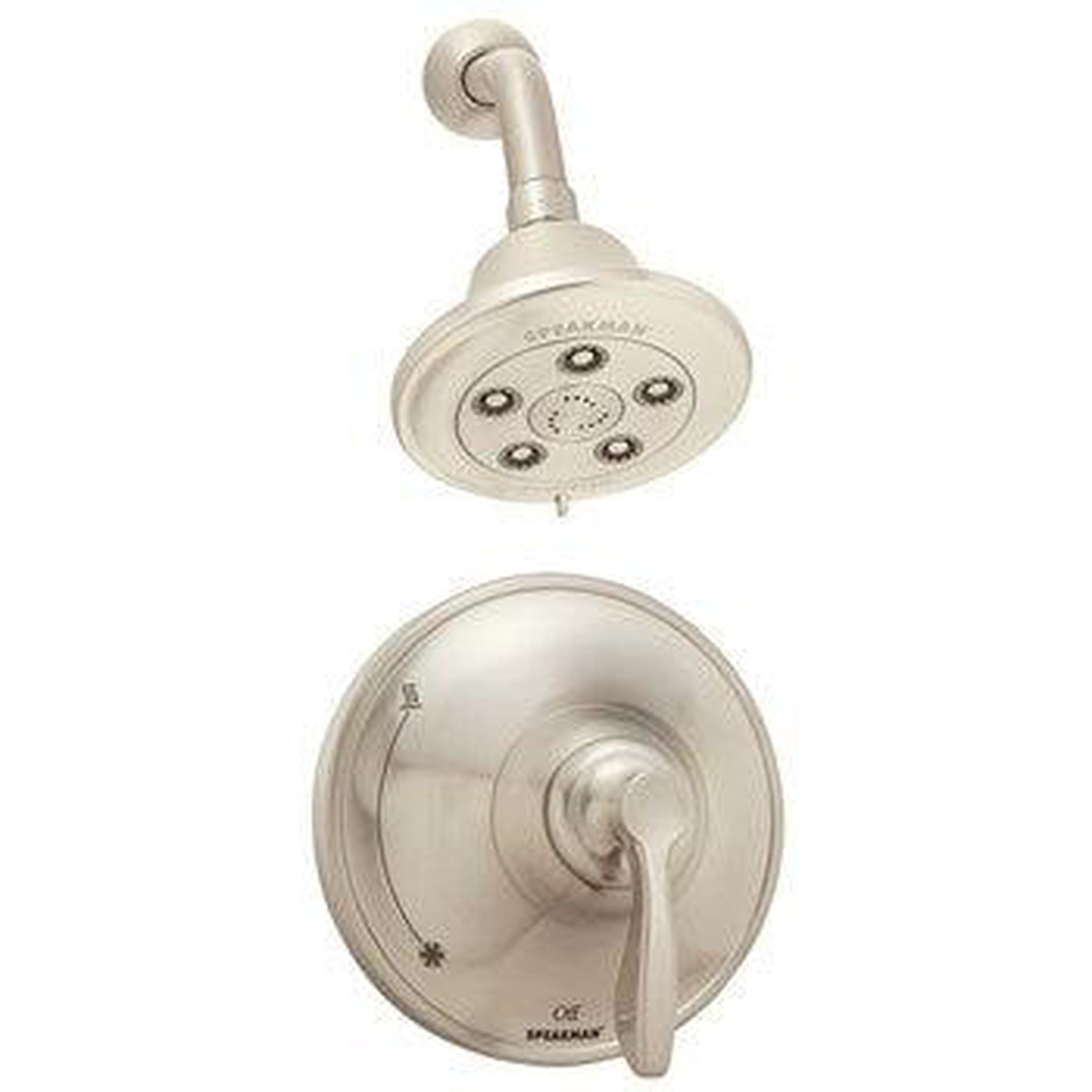 Speakman Chelsea 2.5 GPM Brushed Nickel Showerhead and Trim Combination