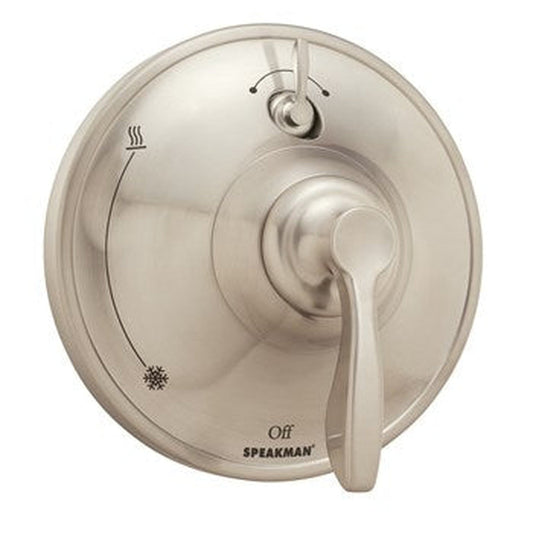 Speakman Chelsea Brushed Nickel Pressure Balance Diverter Valve Trim