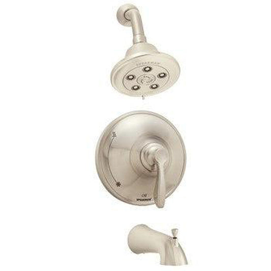 Speakman Chelsea SLV-10030 2.5 GPM Brushed Nickel Showerhead, Trim and Spout Combination