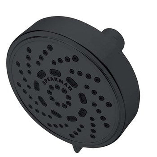 Speakman Echo 2.5 GPM Low Flow Matte Black Multi-Function Shower Head