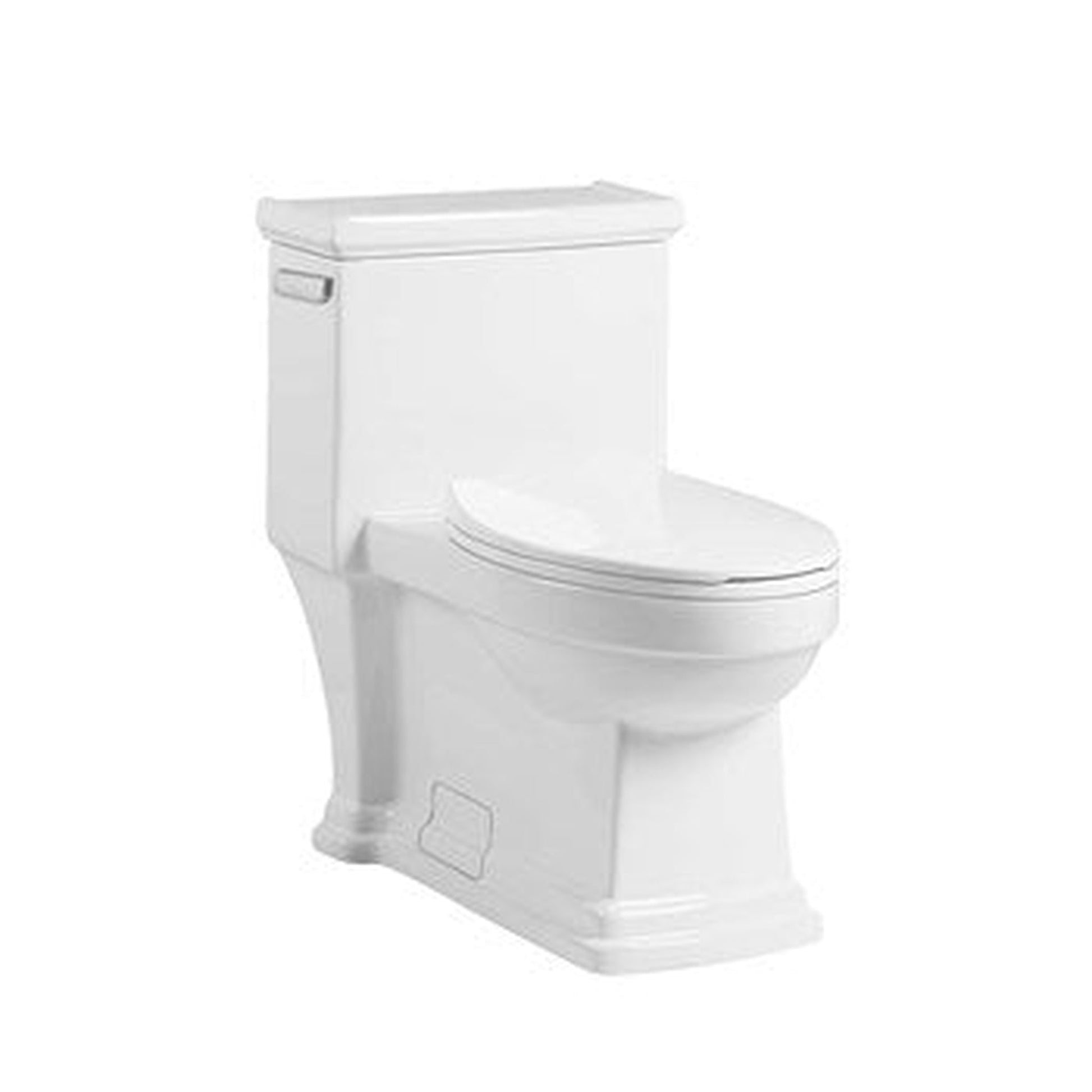 Speakman Glanville White One-Piece Traditional Elongated High-Efficency Toilet
