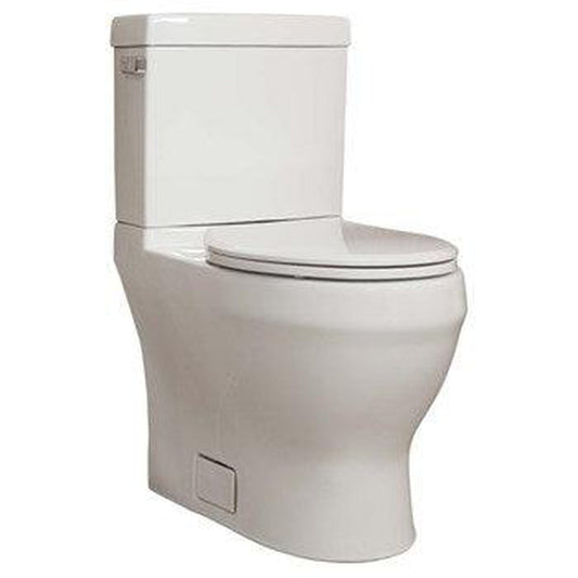 Speakman Glennwyn White Vitreous China Skirted Two-Piece Left Hand Flush Toilet