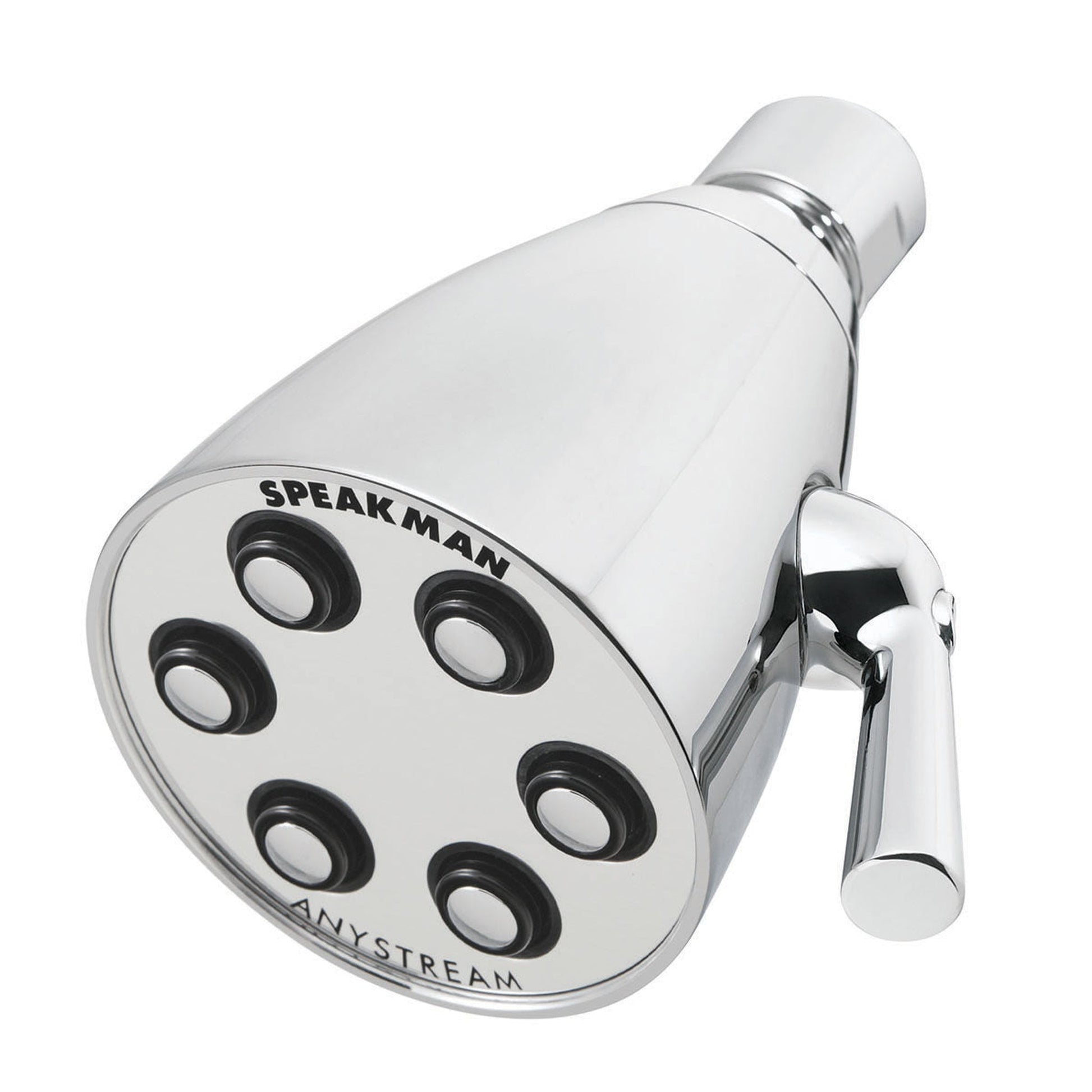 Speakman Icon 1.75 GPM 6-Jet 3-Spray Pattern Low Flow Polished Chrome Solid Brass Shower Head