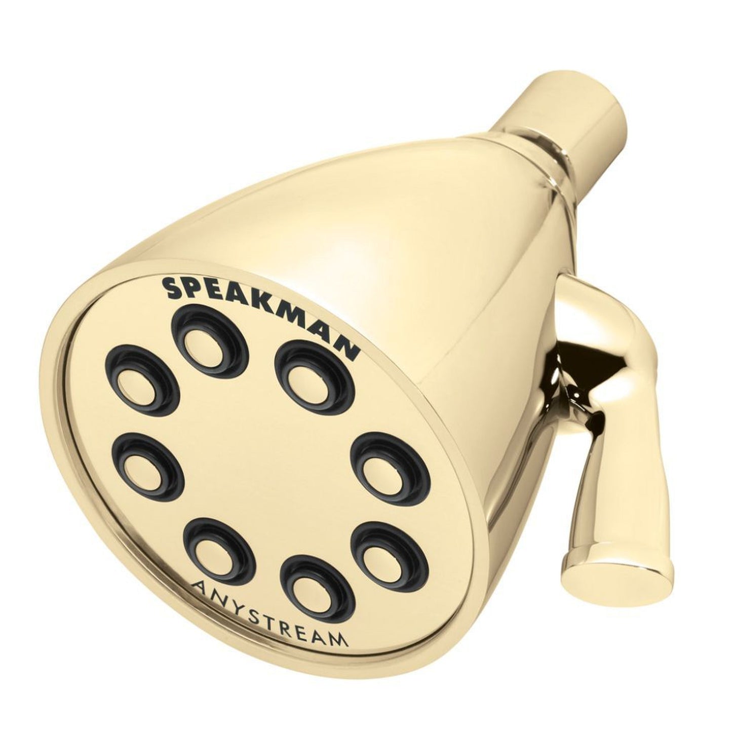 Speakman Icon 2.5 GPM 8-Jet 3-Spray Pattern Polished Brass Shower Head