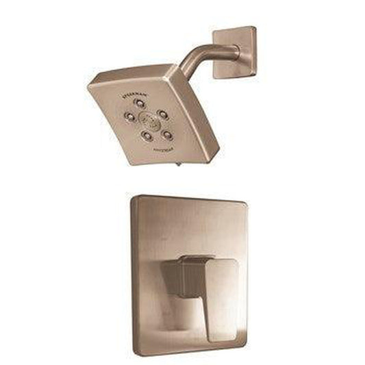 Speakman Kubos SLV-24010 2.5 GPM Brushed Nickel Showerhead and Trim Combination