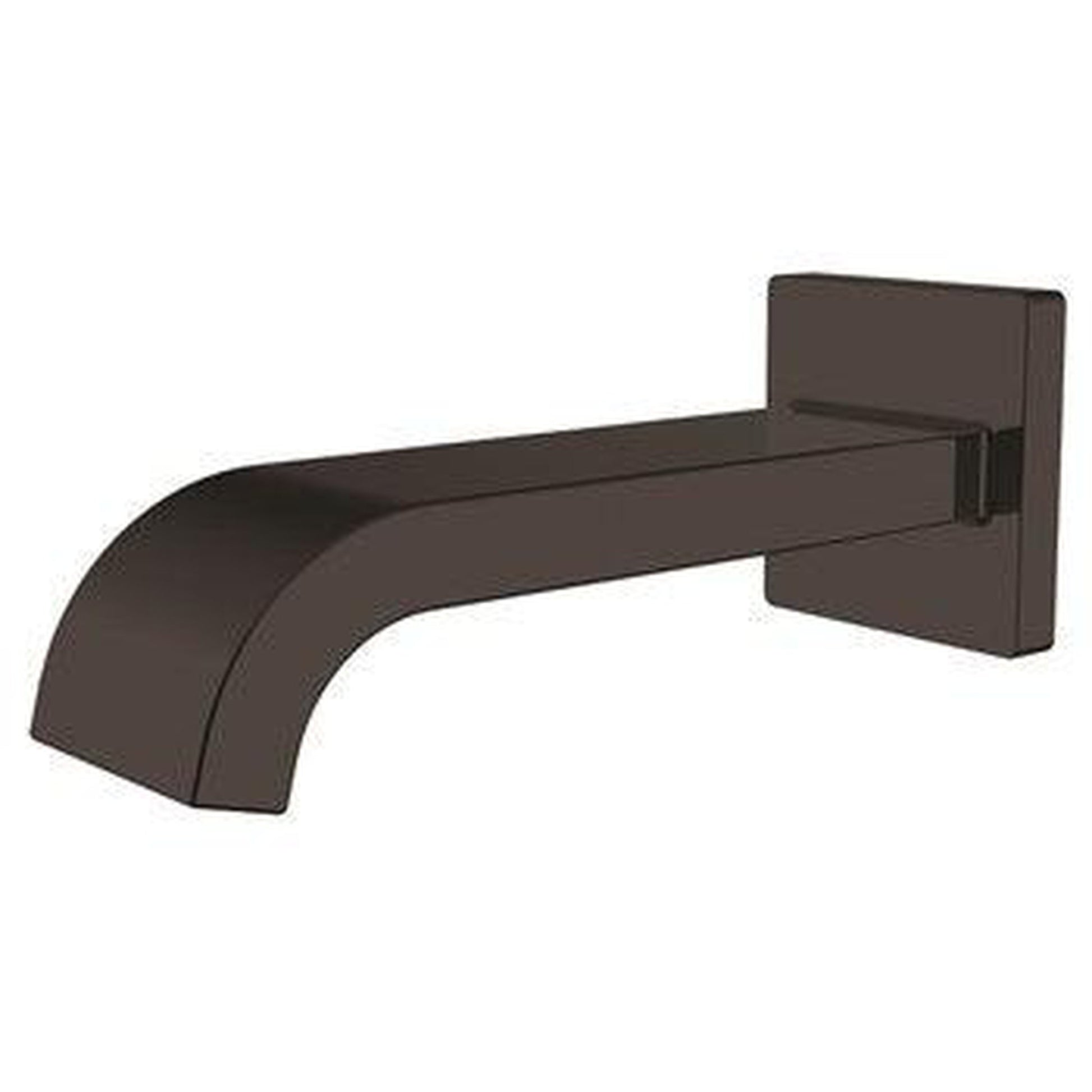 Speakman Lura Matte Black Wall Mounted Tub Spout