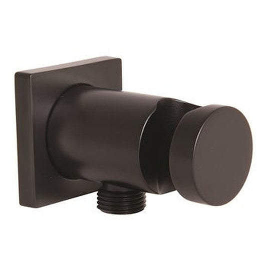 Speakman Lura VS-159 Matte Black Integrated Hand Shower Bracket and Supply Ell