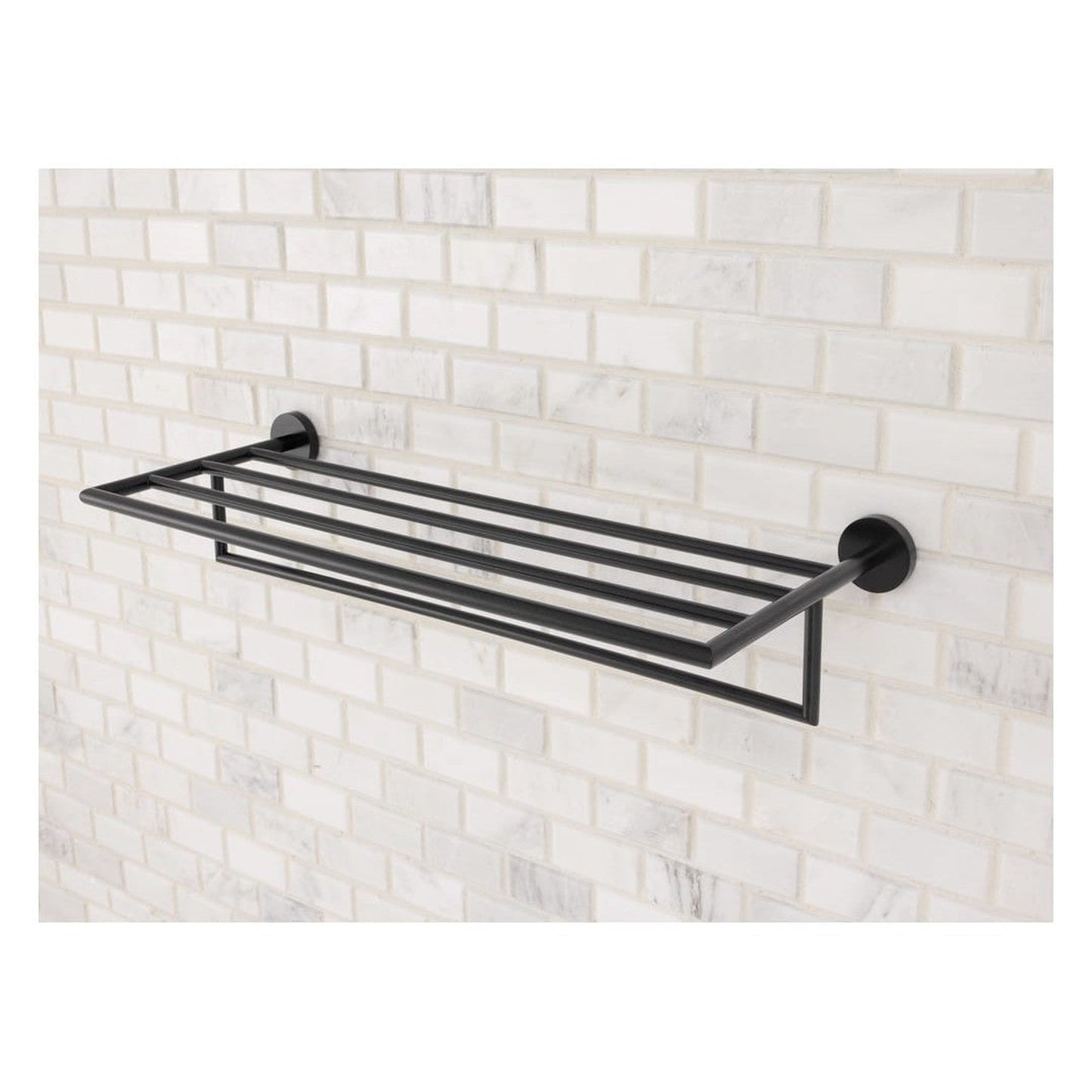 Speakman Neo 23" Matte Black Towel Rack