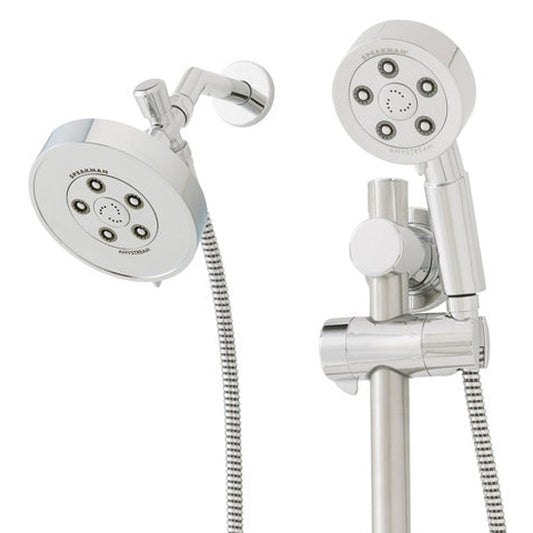 Speakman Neo 2.0 GPM Polished Chrome Anystream ADA Slide Bar Combination Shower System