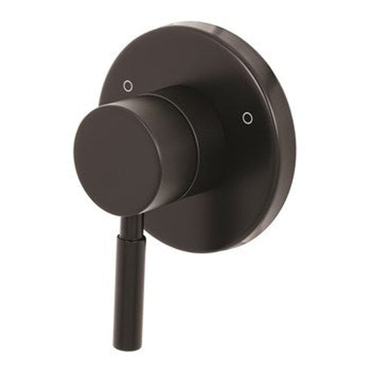 Speakman Neo CPT-1110 Two Way Lever Handle Matte Black Transfer Valve Trim