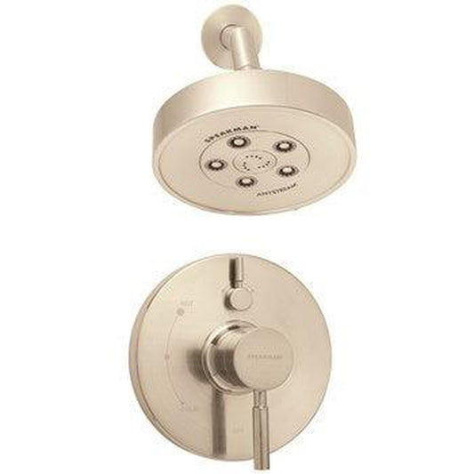 Speakman Neo SLV-1410 2.5 GPM Brushed Nickel Diverter Valve Trim and Showerhead Combination