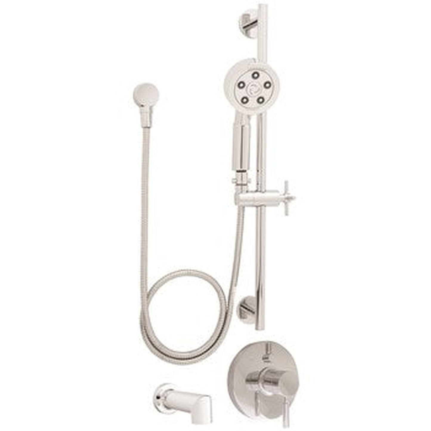 Speakman Neo SLV-1450-ADA Polished Chrome Diverter Trim, Shower and Tub Combination