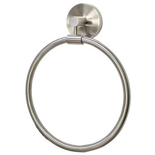 Speakman Neo Solid Brass Brushed Nickel Towel Ring