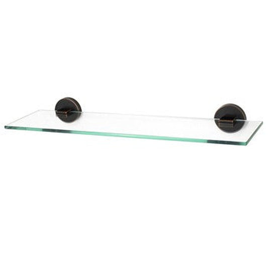 Speakman Neo Tempered Glass Shelf With Oil Rubbed Bronze Mounting Hardware
