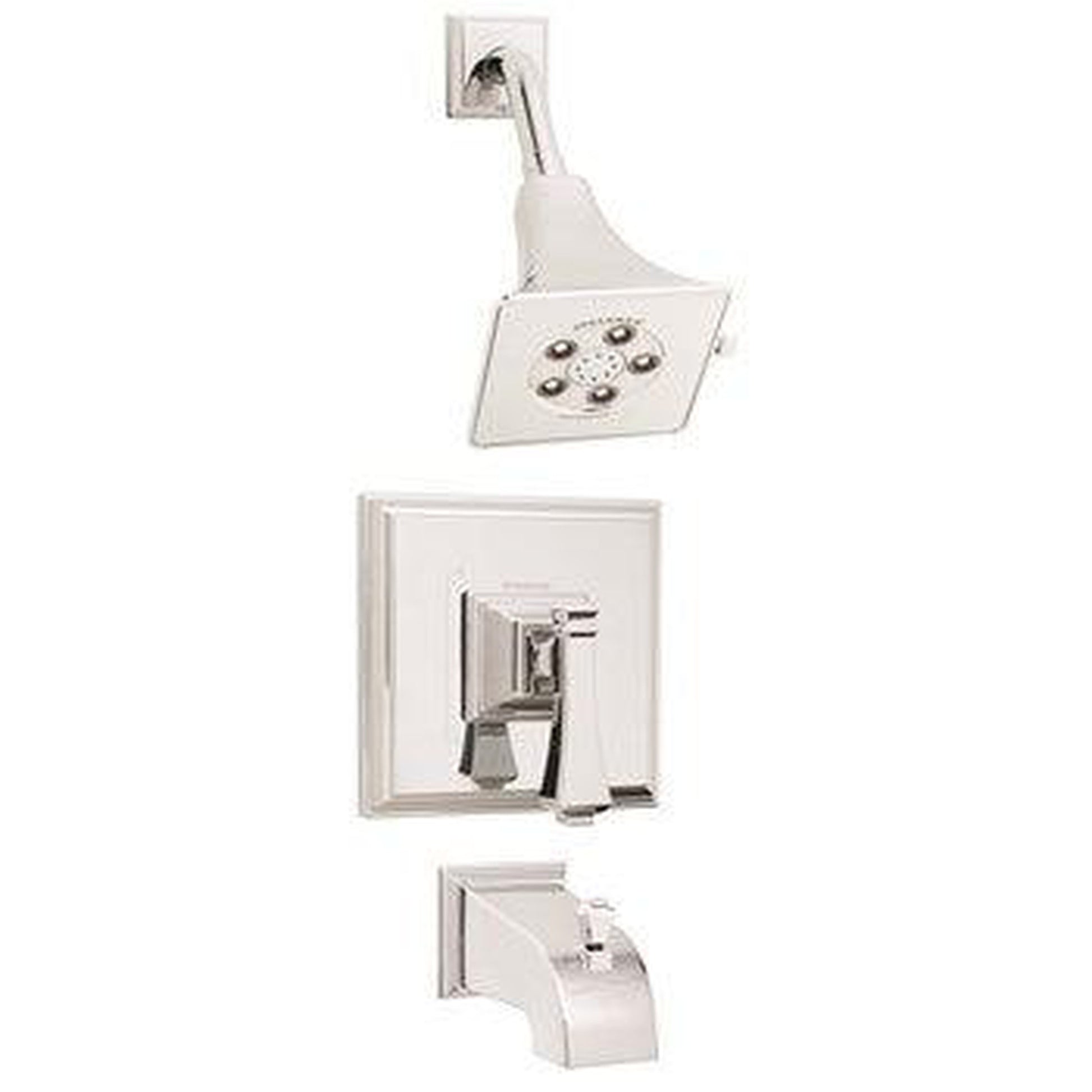 Speakman Rainier SLV-8031 2.5 GPM Polished Chrome Showerhead, Valve Trim and Tub Spout Combination