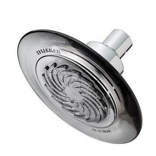 Speakman Reaction Gray and Polished Chrome Single-Function Spray Pattern 1.5 GPM Shower Head