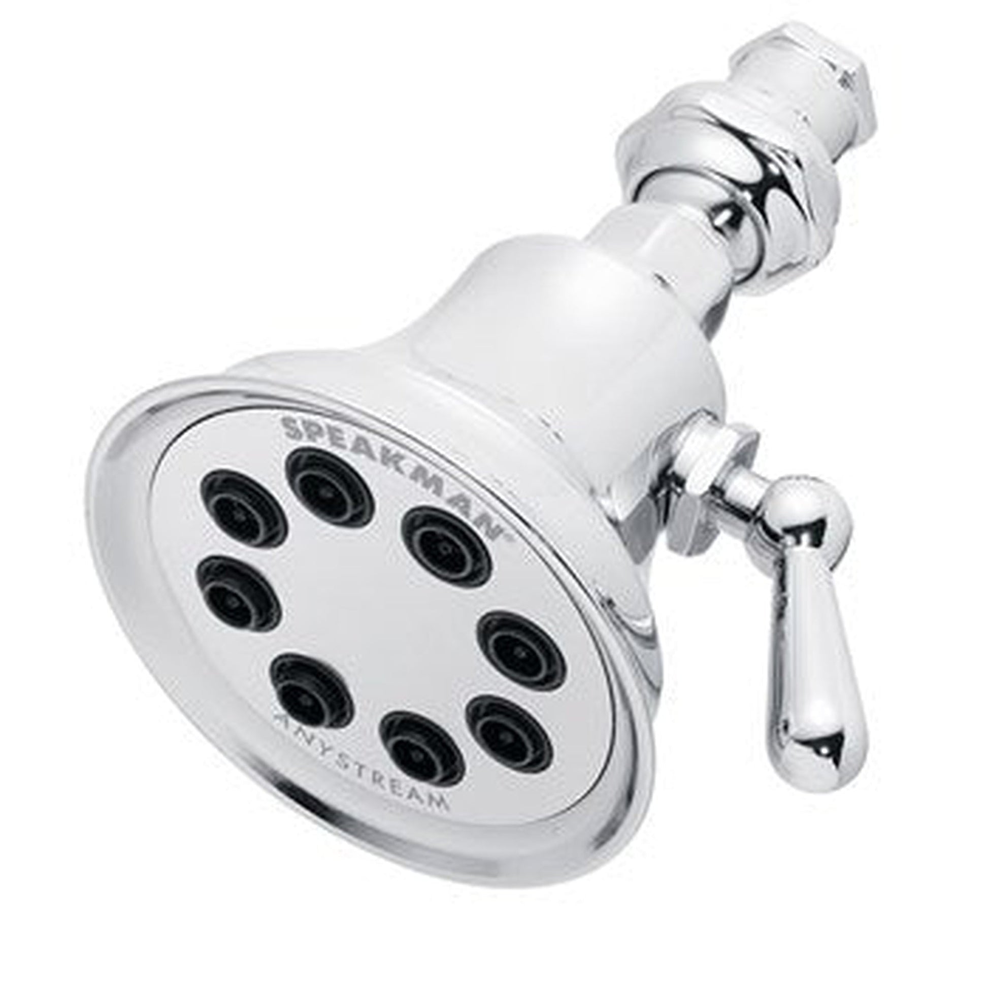 Speakman Retro 1.75 GPM 8-Jet Polished Chrome Shower Head