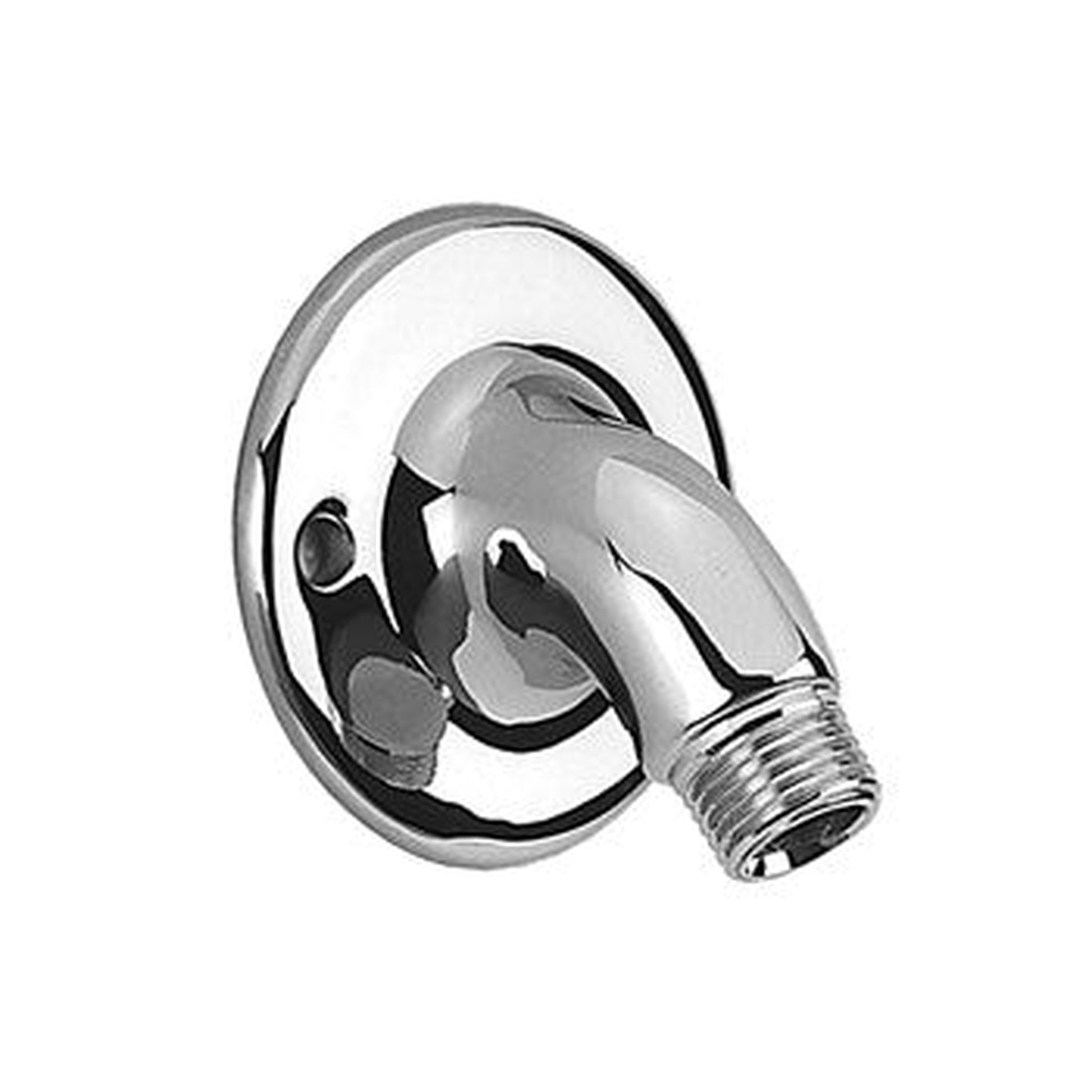 Speakman S-2505 30-Degree Polished Chrome Short Wall Mounted Shower Arm and Flange