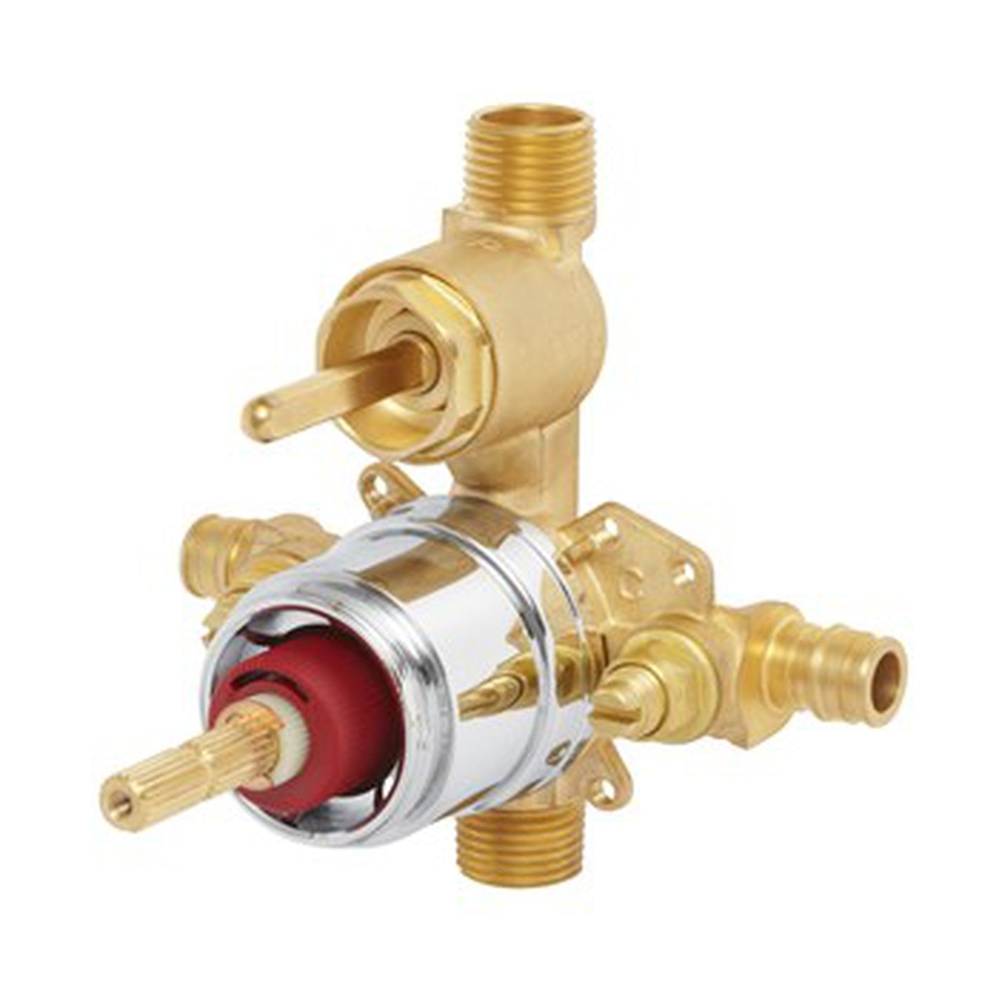 Speakman Sentinel Mark II CPV-PB-DV-PXE Pressure Balance Shower Valve With PEX F1960 Cold-Expansion Inlet Connections