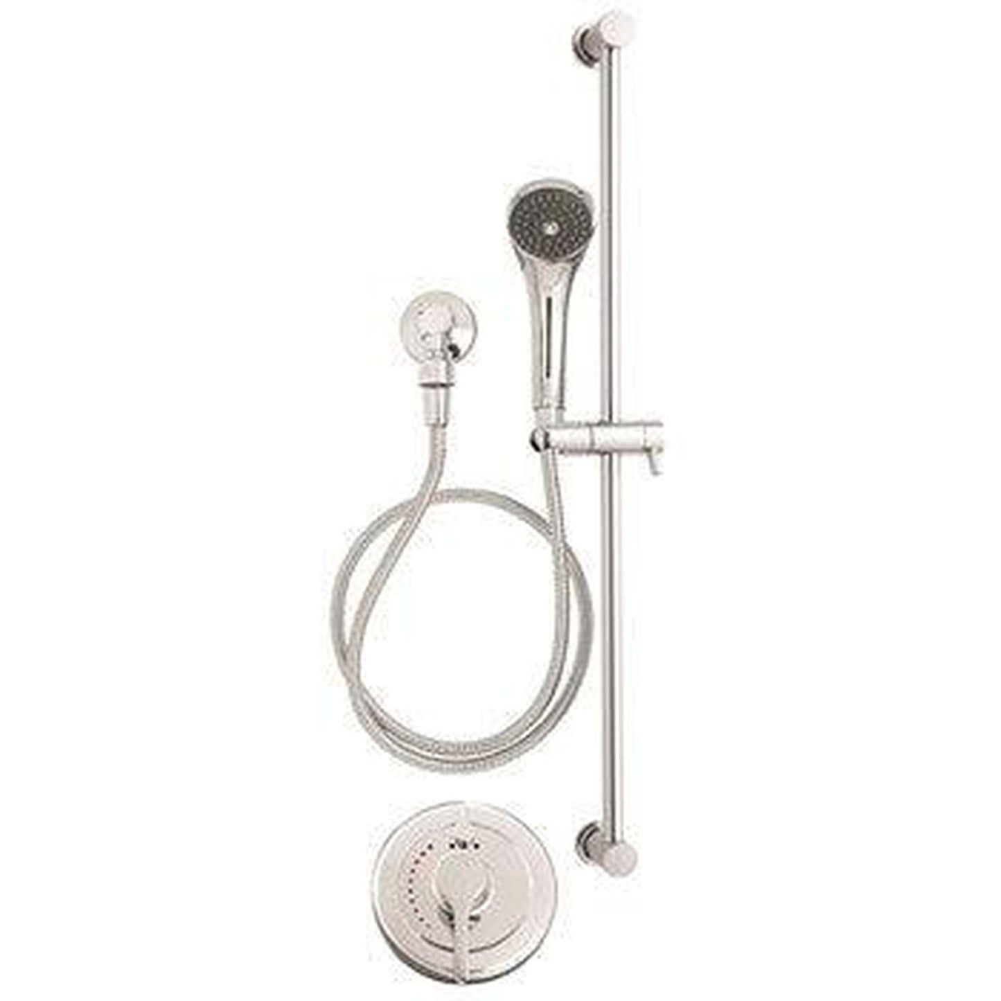 Speakman Sentinel Mark II SLV-3440 Polished Chrome Trim and Shower System Package