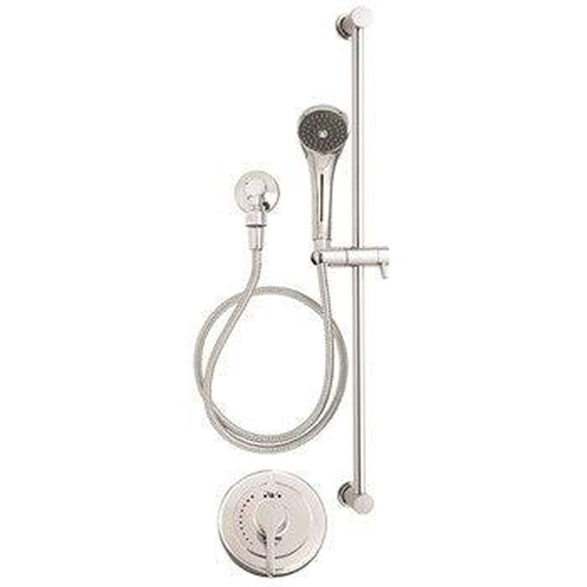 Speakman Sentinel Mark II SLV-3440 Polished Chrome Trim and Shower System Package