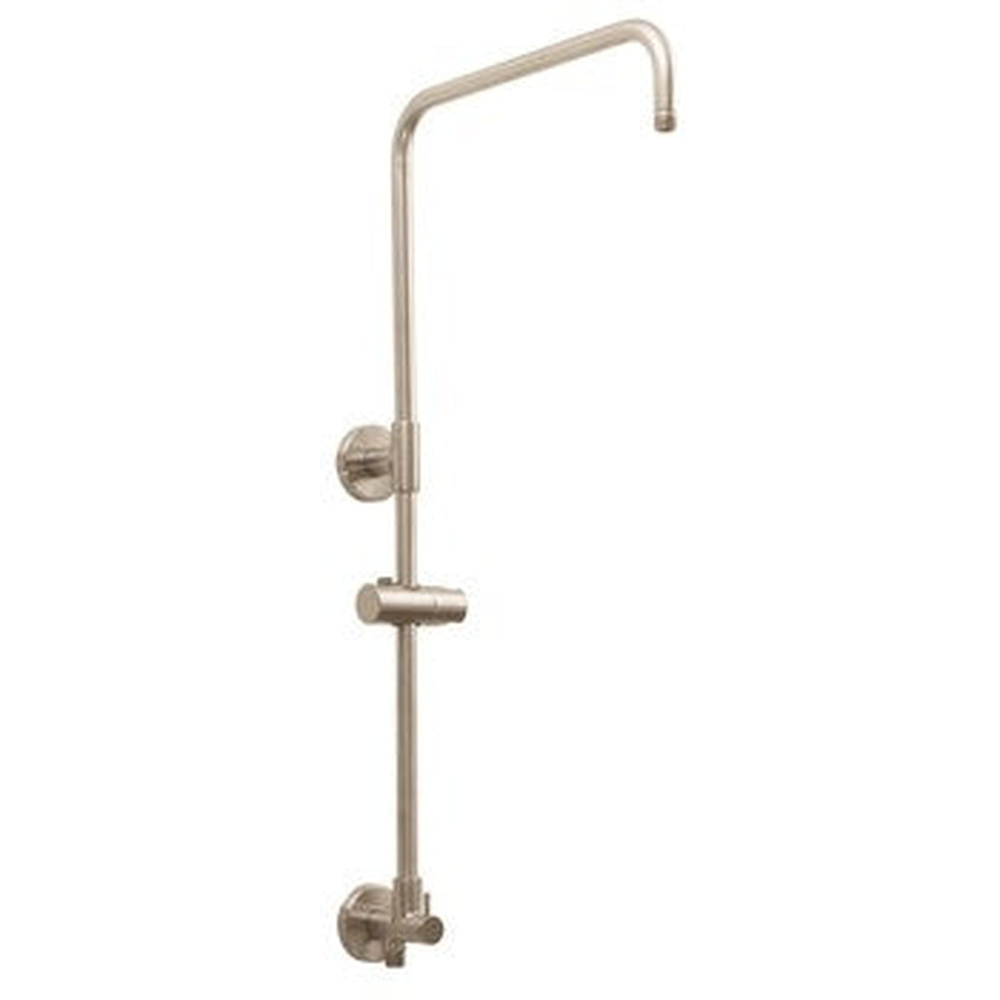 Speakman ShowerSlide WS-3010 18" Brushed Nickel Slide Bar and Shower Arm With 2-Way Diverter Valve