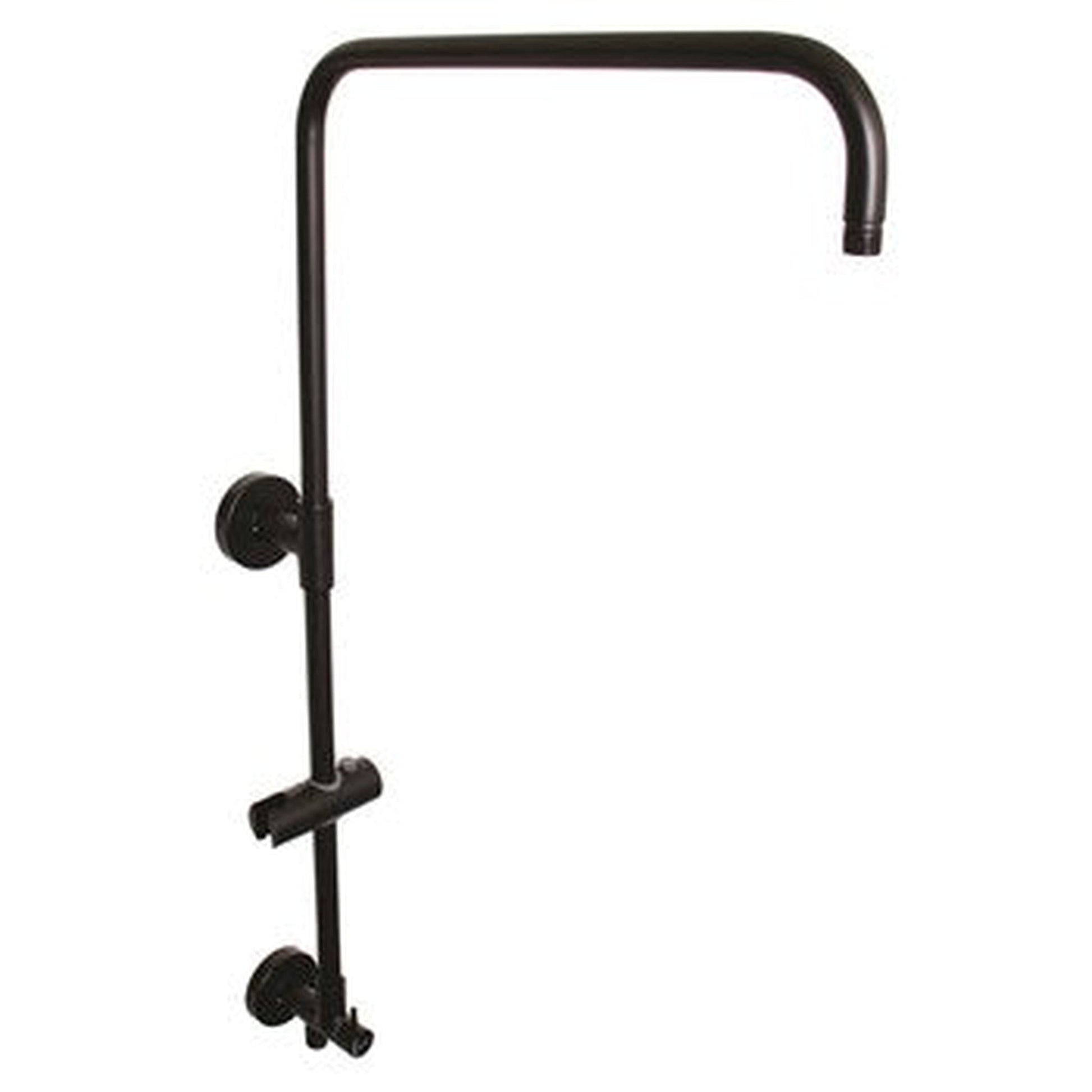 Speakman ShowerSlide WS-3010 18" Matte Black Slide Bar and Shower Arm With 2-Way Diverter Valve