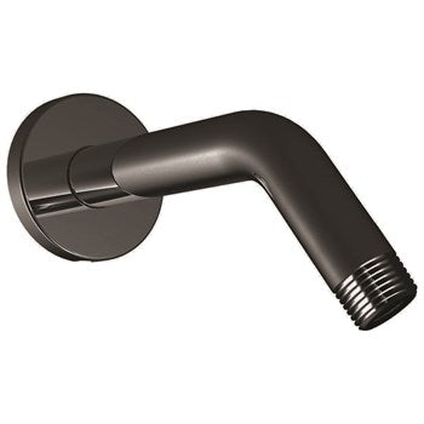 Speakman Vector 7" Wall-Mount Matte Black Shower Arm and Flange