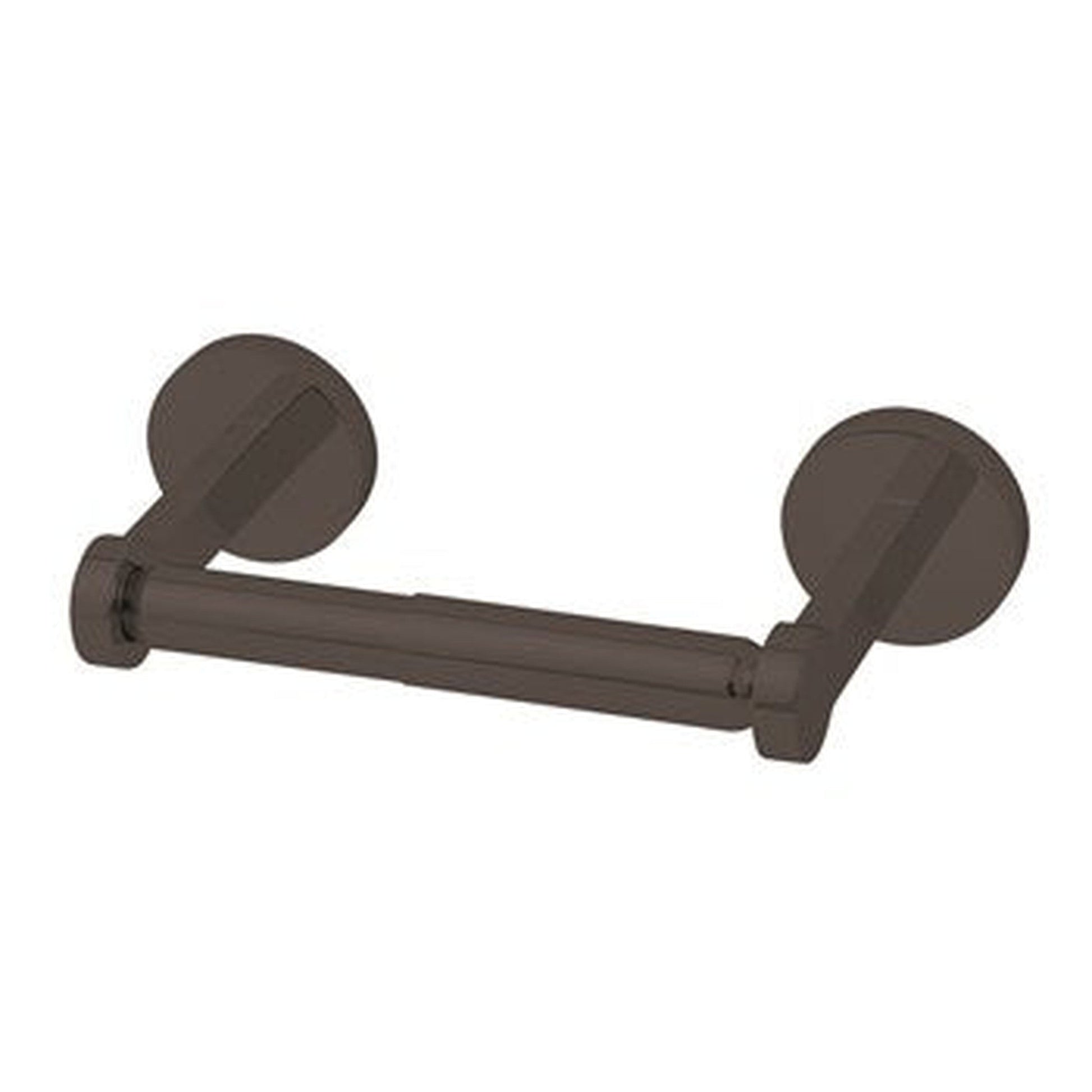 Speakman Vector Spring-Loaded Matte Black Toilet Paper Holder