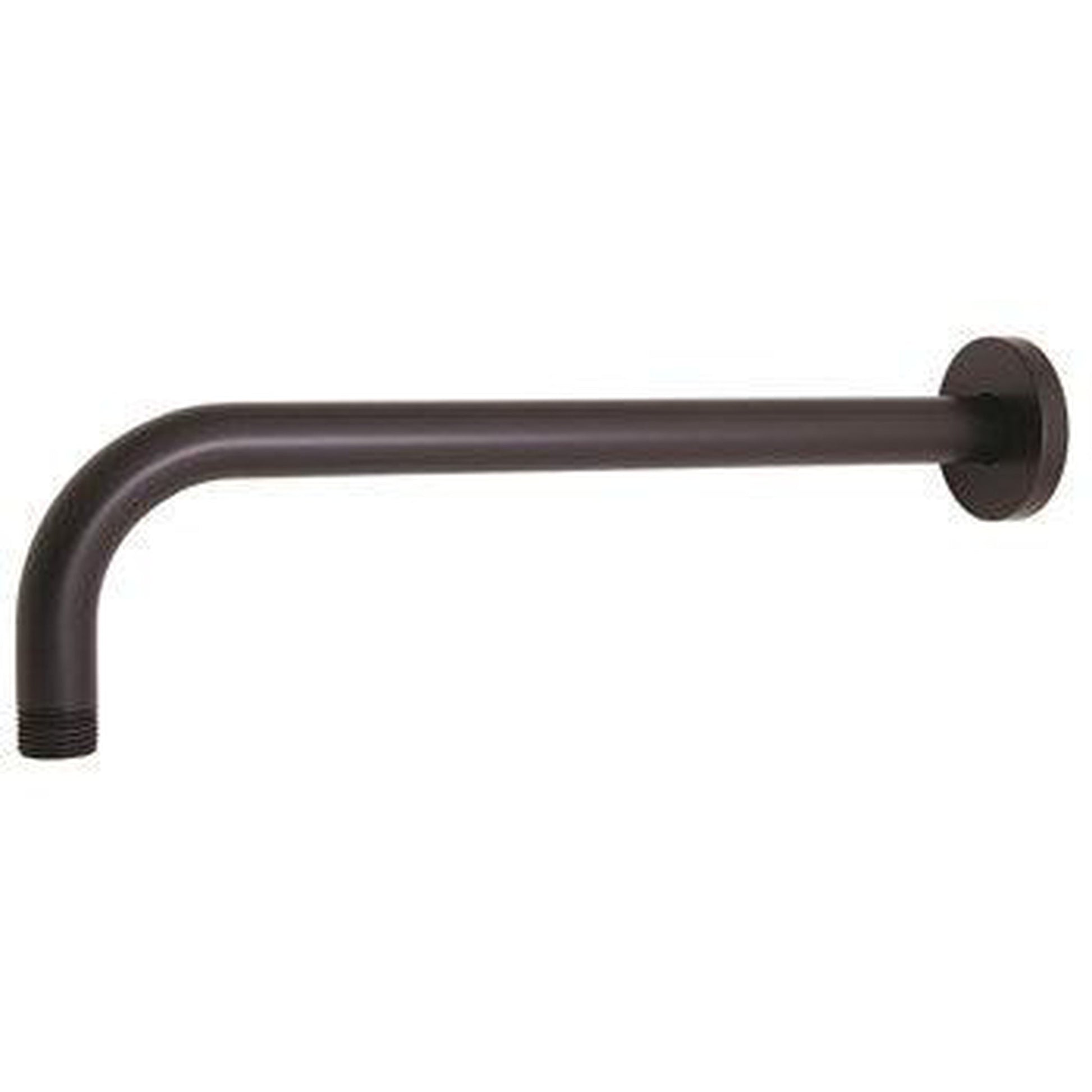 Speakman Versatile 12" Matte Black Wall Mount Shower Arm and Flange