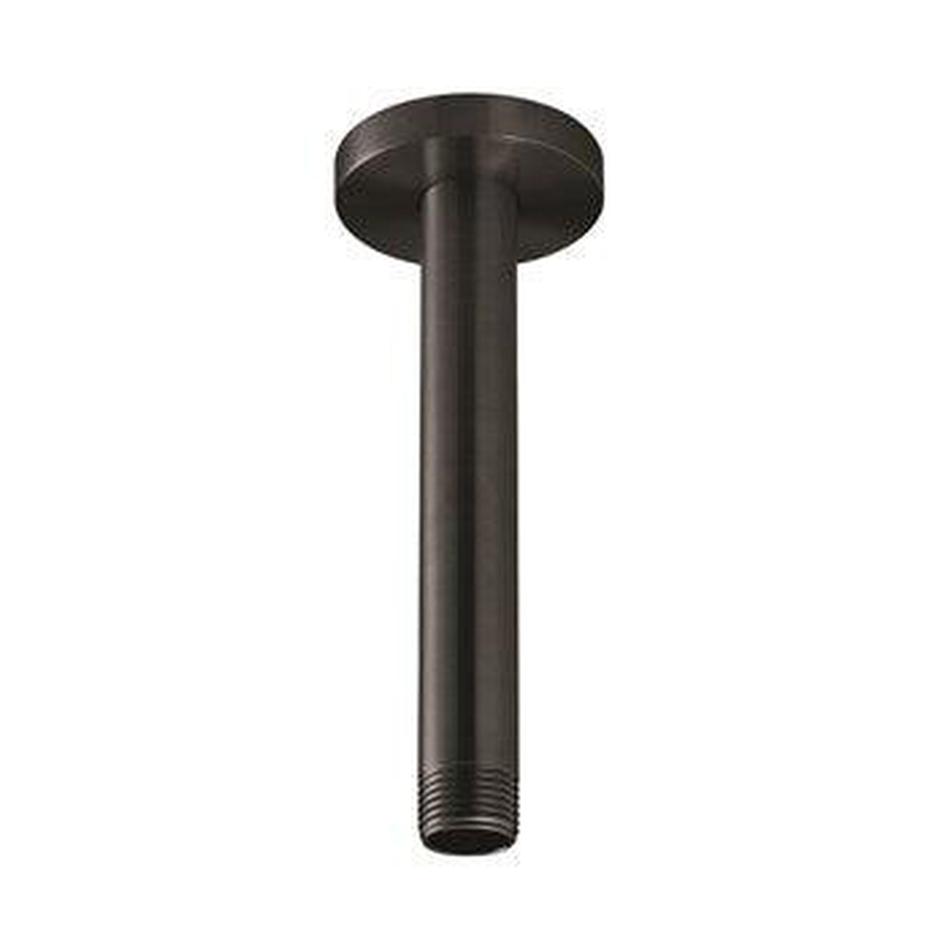 Speakman Versatile 6" Matte Black Ceiling Mount Shower Arm and Flange