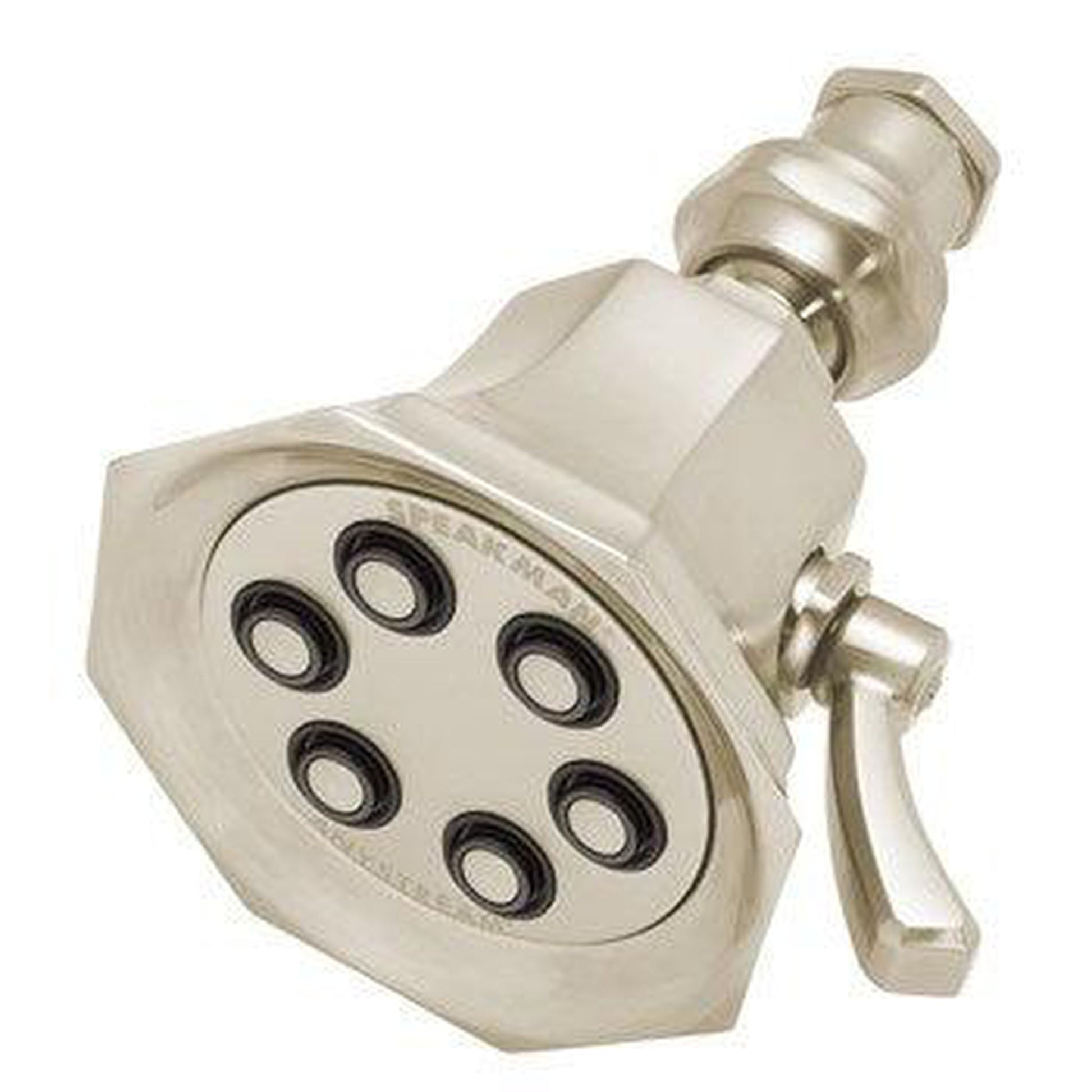 Speakman Vintage 2.0 GPM 6-Plunger Solid Brass Construction Brushed Nickel Shower Head